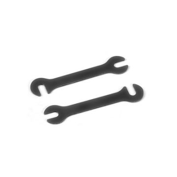 Xray Steel Shim 0.4mm - Black (2) (XR372293)