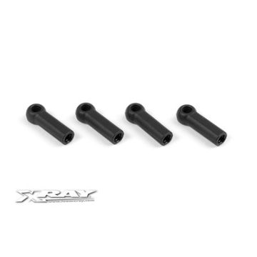 Xray Composite Steering Ball Joint Open 4.2 mm (4) (XR372661)