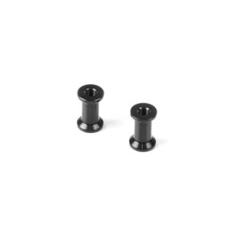 Xray Alu Mount 10.8mm - Black (2) (XR376364-K)
