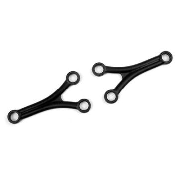 Xray Set Of Rear Upper Suspension Arms M18T (2) (XR383150)