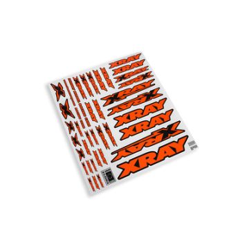Xray Xray Sticker For Body - Neon Orange (XR397316)