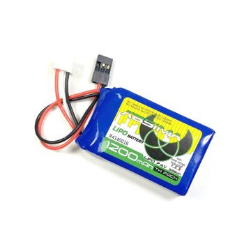 Absima TX Lipo 2S 7.4V 1200mAh SC With Protect. (JR/Futaba) (AB4140016)