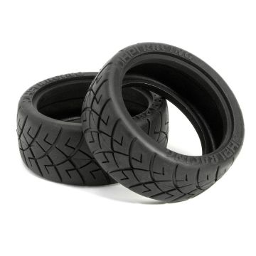 HPI X Pattern Radial Tire 26mm D Compound (Pr) (HP4790)