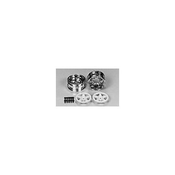 Tamiya 5-Spoke 2-Piece Wheels "2 'Clr' (THC50672)