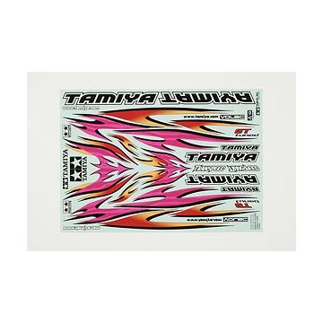 Tamiya Marking Sticker (Tribal Flame) (THC53840)