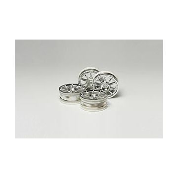 Tamiya 10 Spoke Platd Wheel X 4 24mm Offo (THC53860)