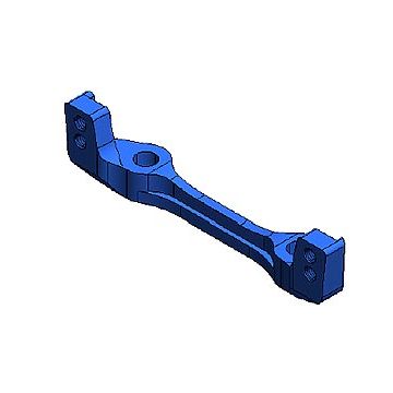 Tamiya DB02 Alu Steering Bridge (THC54402)