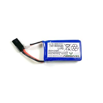 Absima 7.4V 800mAh Battery Li-Ion (AB30-DJ03)