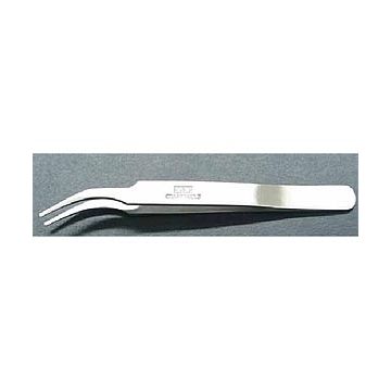 Tamiya HG Angled Tweezers - Round Tip (THC74108)
