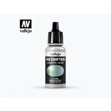 AV Vallejo Eccentric Colors - 17ml Green Gold Cold Blue (VAL77008)