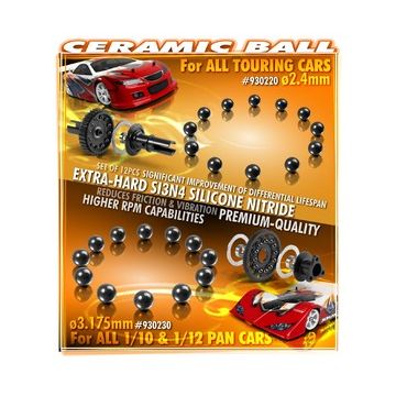 Xray Ceramic Ball 3.175mm  (12) (XR930230)