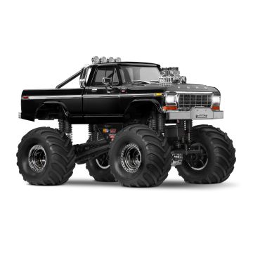 Traxxas 1:18 TRX-4MT Ford F-150 4wd Monster Truck - Black (TRX98044-1-BLK)