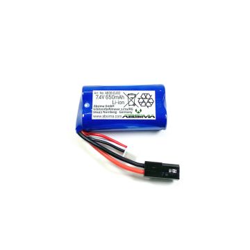 Absima 7.4V 650mAh Li-Lion Battery (AB30-DJ02)