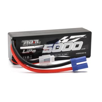 ABM-RC 5000mAh 11.1v Hard Case Lipo 70c With EC5 Connector (ABM20018)
