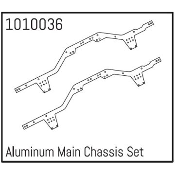 Absima Aluminum Main Chassis Set