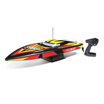 Probaot Sonicwake 36" Self-Righting Brushless Deep-V RTR, Black (B-PRB08032V2T1)