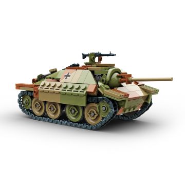 Build Army Jagdpanzer 38t Hetzer Light Tank Destroyer (B0138)
