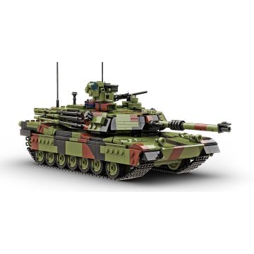 Build Army M1A2 Abrams Main Battle Tank (BM003)