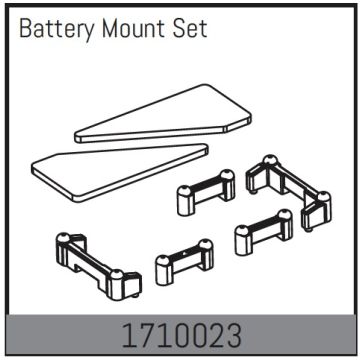 Absima Battery Mount Set (AB1710023)