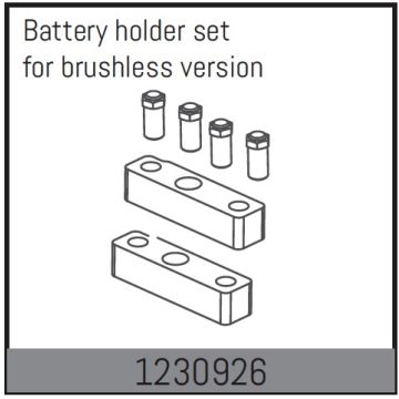 Absima Battery Holder Set (AB1230926)