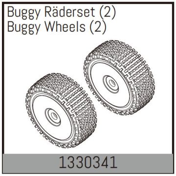 Absima Buggy Wheels (2) (AB1330341)