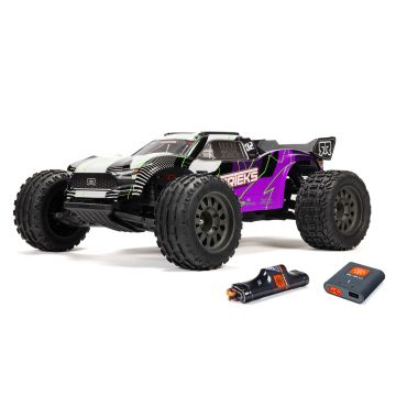 Arrma 1/10 VORTEKS MEGA 550 4X2 ST with Battery & Charger Purple (C-ARA3205ST2)