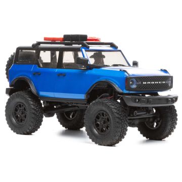 Axial SCX24 2021 Ford Bronco 4WD Truck Brushed RTR Blue (C-AXI00006T3)