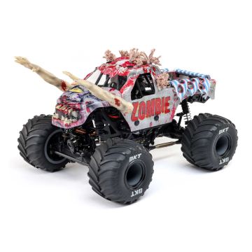 Losi 1/18 Mini LMT Zombie 2S 4X4 RTR Brushed Monster Truck (C-LOS01026T4)