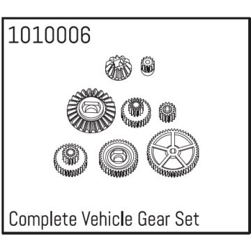 Absima Complete Vehicle Gear Set