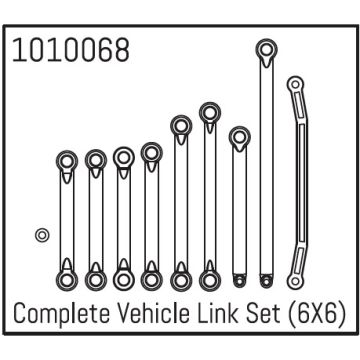 Absima Complete Vehicle Link Set (6X6)