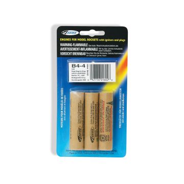 Estes Model Rocket Motors B4-4 (Pk3) (D-ES1602)