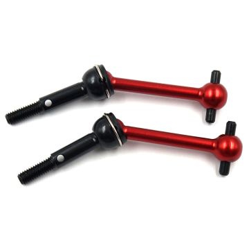 SC Models Aluminium Universal Shaft Tamiya TT-01/ TT-01E / TT02 RED (SCDTOR01011A)