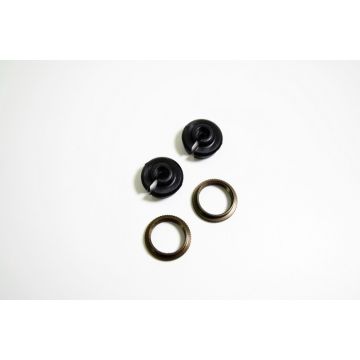 Absima Shock Lower Holder & Adjust Ring (2) AB2.8 BL (AB1330112)