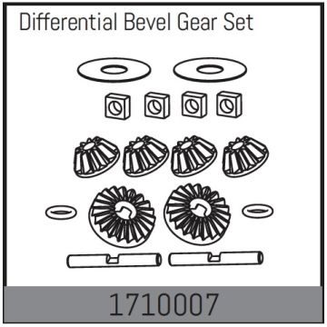 Absima Differential Bevel Gear Set (AB1710007)