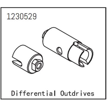 Absima Differential Outdrives (AB1230529)