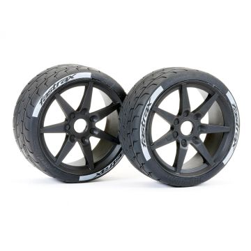 Fastrax Supaforza Front 52 Deg Tyres 17mm Black 17mm Hex (FAST1017-52)