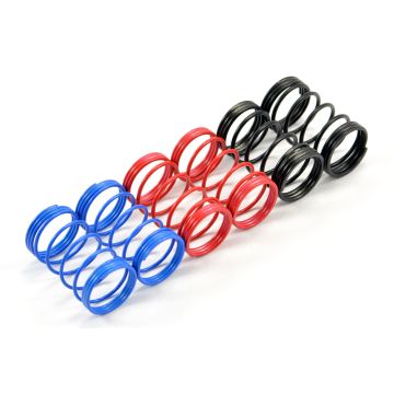 Fastrax 1:10th 55mm Spring Set, Soft/Med/Hard (FAST155-S)