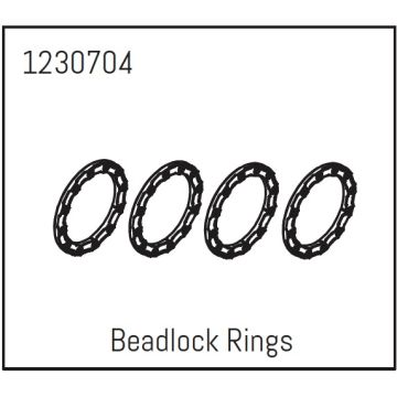 Absima Beadlock Rings - Khamba (2) (AB1230704)
