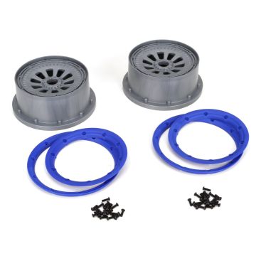 Losi Wheel and Beadlock Set (2): 5IVE-T (G-LOSB7027)
