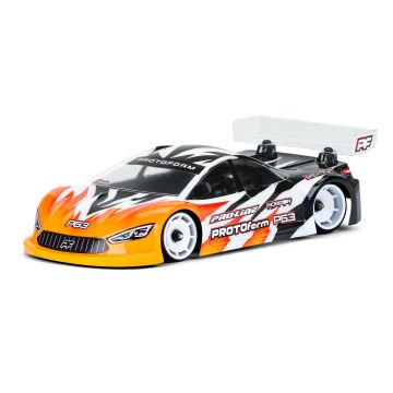 Proline 1/28 P63 Light Weight Clear Body: Mini-Z & 1/28 Chassis (98mm) (G-PRM1590-15)