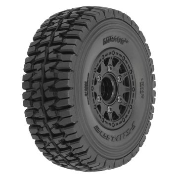 Pro-Line 1/10 Mirage TT F/R 2.2"/3.0" 12mm & 14mm Black Raid Wheels (G-PRO1024811)