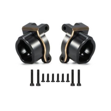 RC Overhaul Rear Portal Axle Mount, Blk Brass, TRX4/6 (G-RCO-TRX023)