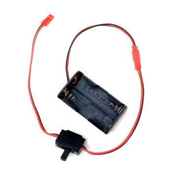 RC Overhaul Battery Box and Switch; 4xAA (G-RCO-UN009)