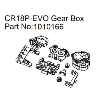 Absima Gear Box - EVO 1:18