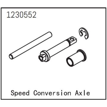 Absima Speed Conversional AXLe (AB1230552)