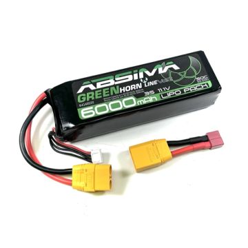 Absima Greenhorn Vol.2 LiPo 3S 11.1V-50C 6000 SC (XT90/T-Plug) (AB4140020)