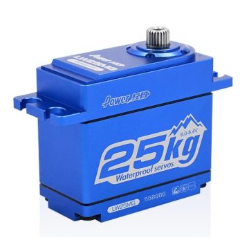 Power HD LW-25MG Alu Case Digital Waterproof Metal Geared Servo 25Kg (HD-LW-25MG)