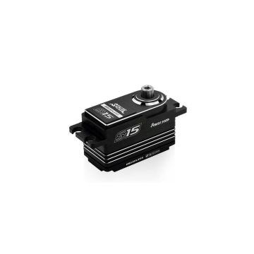 Power HD S15 Low Profile ,HV,MG, Brushless, Aluminium Case, SSR (15 KG/0.06 SEC) (HD-S15)