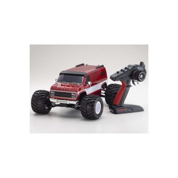 1:10 Kyosho Mad Van VE 4WD Fazer MK2 Readyset - Red (K.34491T1B)