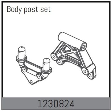 Absima Body Post Set (AB1230824)
